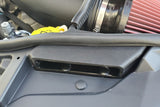 J&L 2021 Dodge Durango Hellcat 6.2L Black Textured Cold Air Intake Kit w/Red Filter