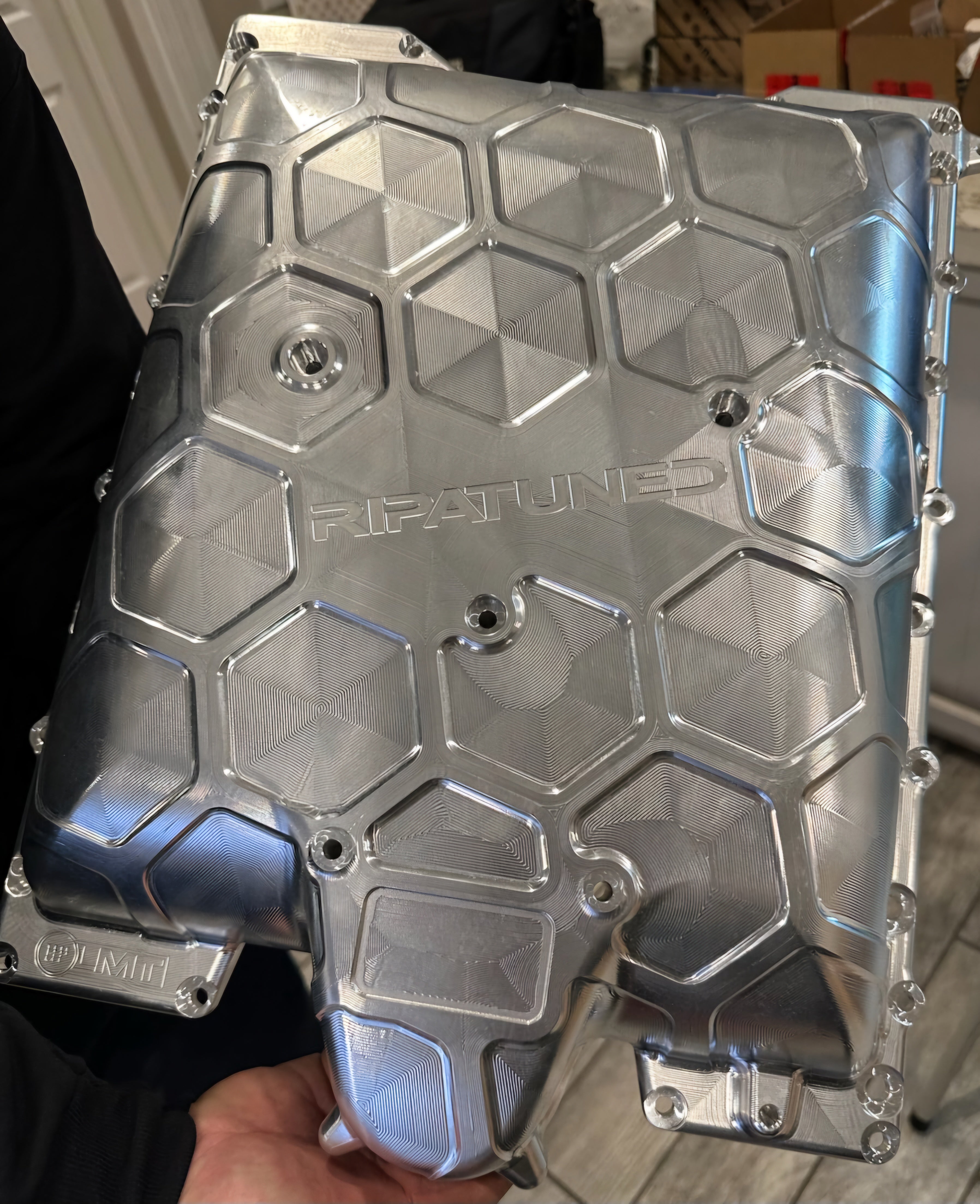 Ripatuned  LMT Billet Supercharger lid for the IHI Supercharger.