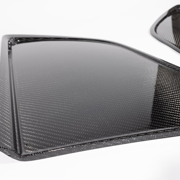 W2  JEEP SRT8 & Trackhawk Carbon Fiber Quarter Panel Window Deletes