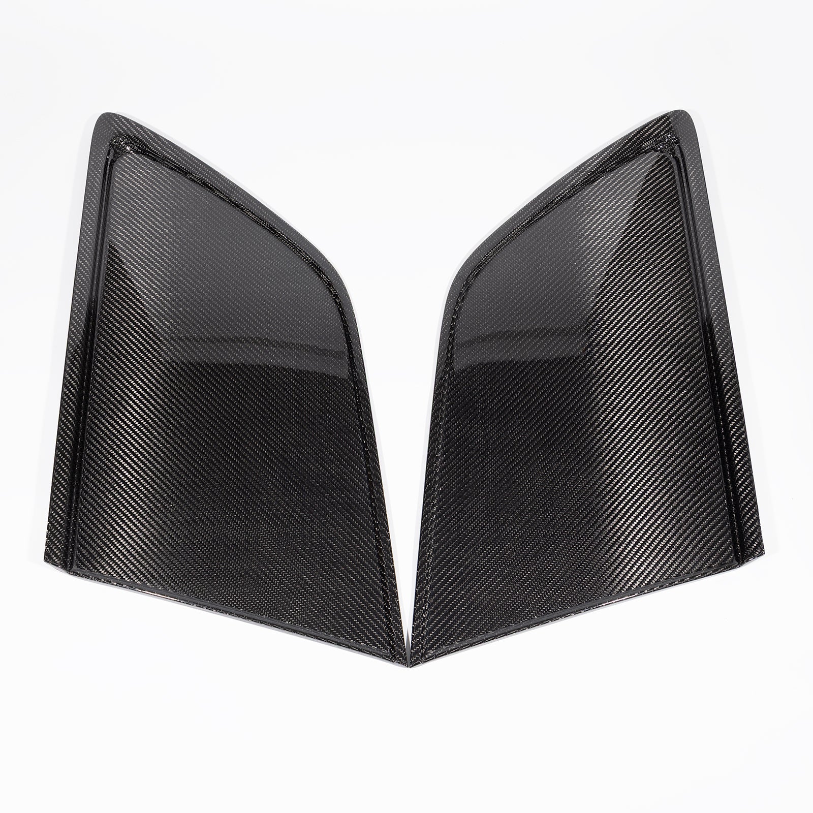 W2  JEEP SRT8 & Trackhawk Carbon Fiber Quarter Panel Window Deletes