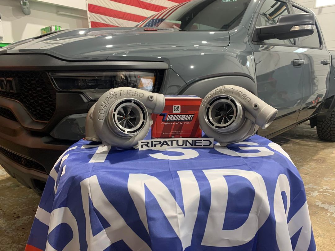 Twin Turbo TRX kit with supporting modifications!