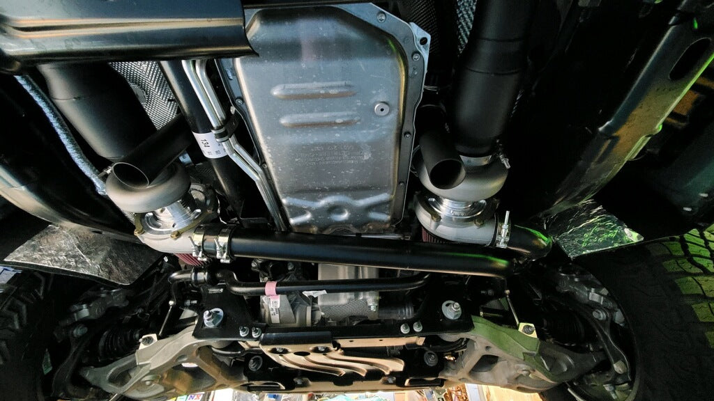 Twin Turbo TRX kit with supporting modifications!