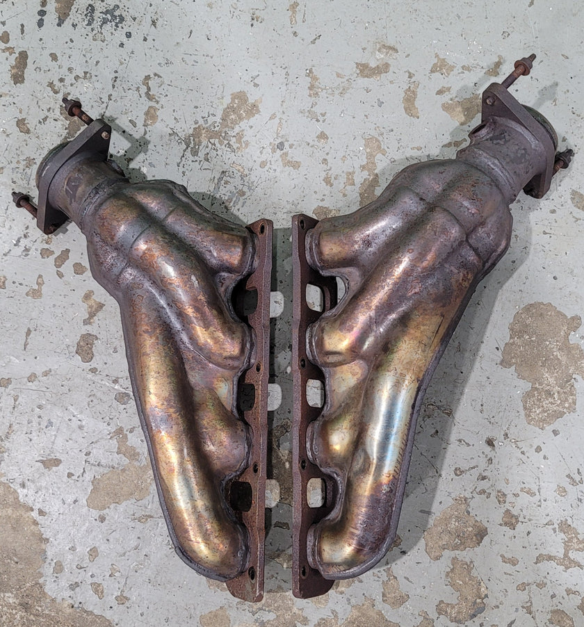 Stock hellcat exhaust manifolds