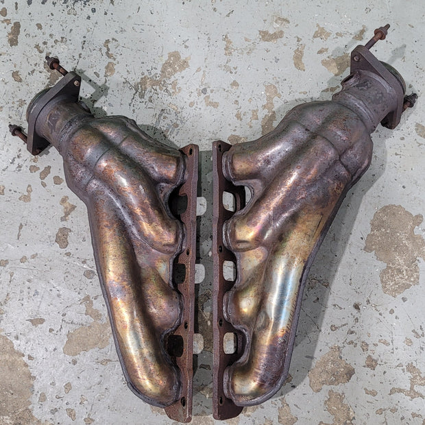 Stock hellcat exhaust manifolds