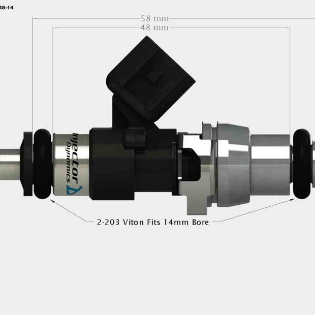 Injector Dynamics ID1700cc injectors ( Hellcat Platform)
