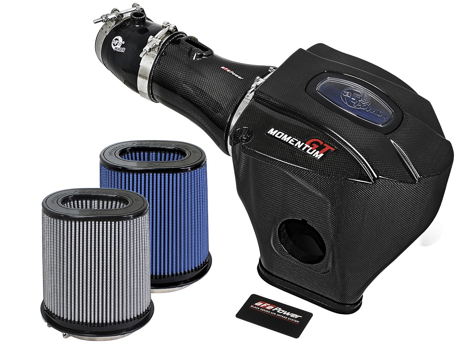 aFe Momentum GT Black Series Carbon Fiber Challenger/Charger SRT Hellcat V8-6.2L (2015-2018)