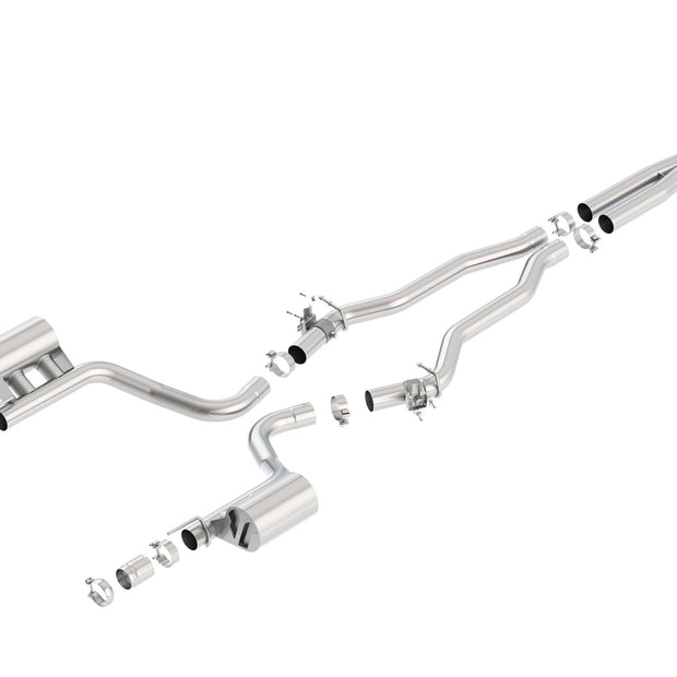 Borla Charger SRT Hellcat 2015-2020 Cat-Back™ Exhaust ATAK® part # 140667 (with valves)