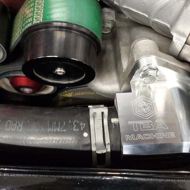 TBA Clocked Thermostat Housing Challenger/Charger