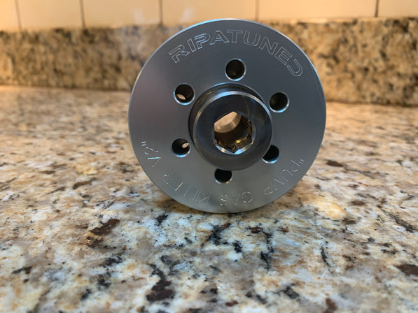 Ripatuned “Pump Gas Killer V2” Hub and Pulley system
