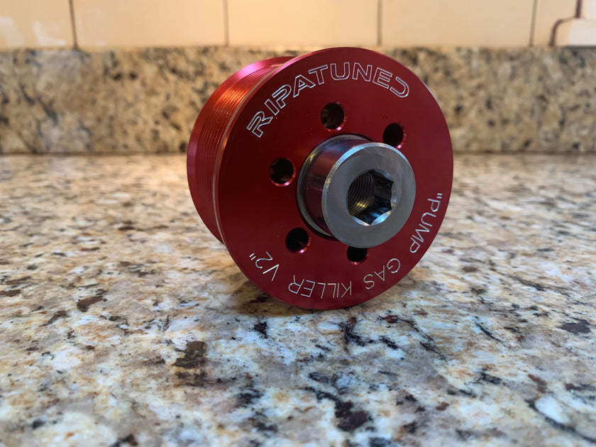 Ripatuned “Pump Gas Killer V2” Hub and Pulley system