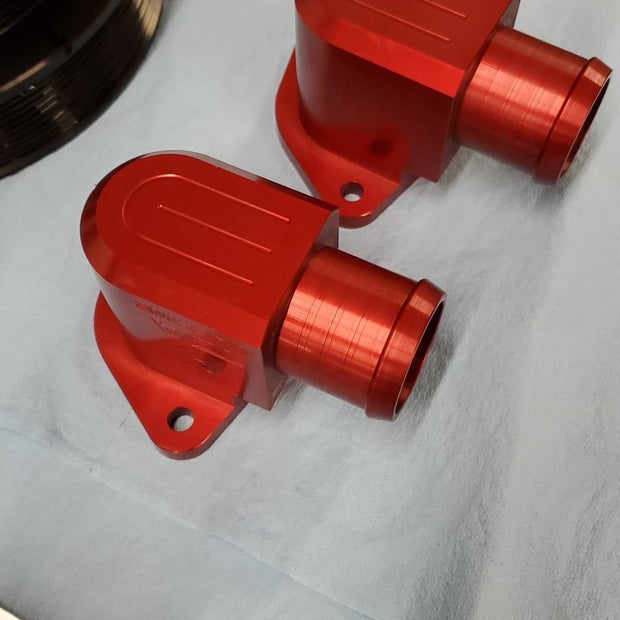 TBA Clocked Thermostat Housing Challenger/Charger