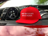 Red “MAKE HELLCATS GREAT AGAIN” Snapback flat bill hat