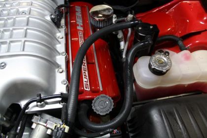 J&L OIL SEPARATOR 3.0 DODGE CHALLENGER HELLCAT DRIVER SIDE 2015-2017