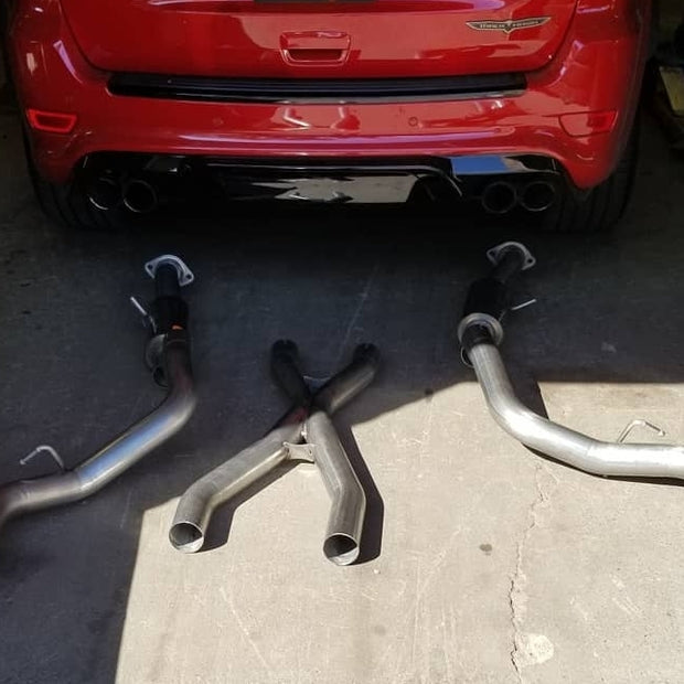 Borla Grand Cherokee Trackhawk 2018-2020 Cat-Back™ Exhaust ATAK® part # 140756