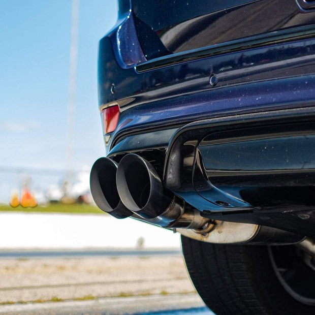 Corsa 18-20 Jeep Grand Cherokee TrackHawk 6.2L Sport Cat-Back Dual Rear Exit w/4.5in Black Tips