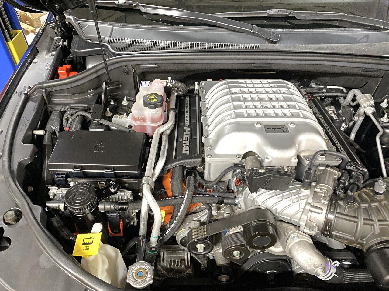18-21 Jeep Trackhawk 6.2L 5050 Catch Can with built in One Way Breather