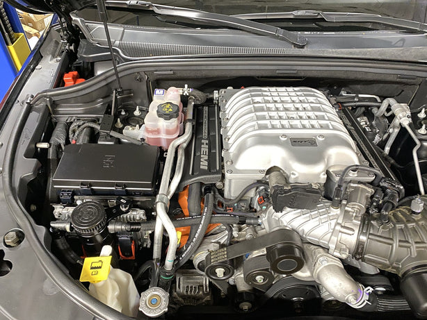18-21 Jeep Trackhawk 6.2L 5050 Catch Can with built in One Way Breather