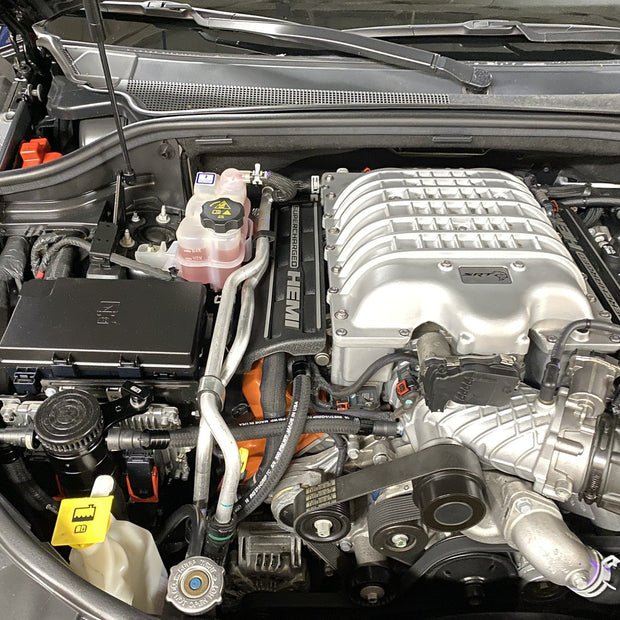 18-21 Jeep Trackhawk 6.2L 5050 Catch Can with built in One Way Breather